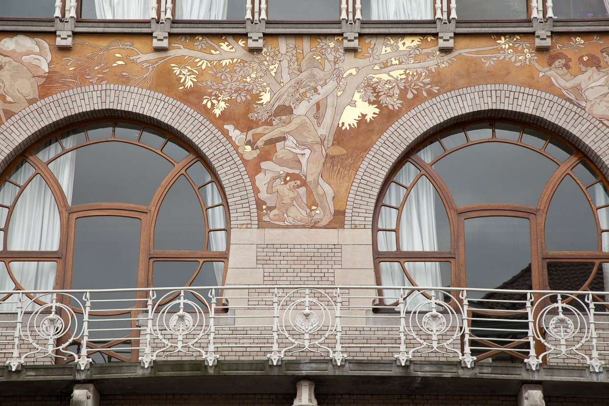 Stadswandeling Brussel langs art nouveau · Wandelingen.info