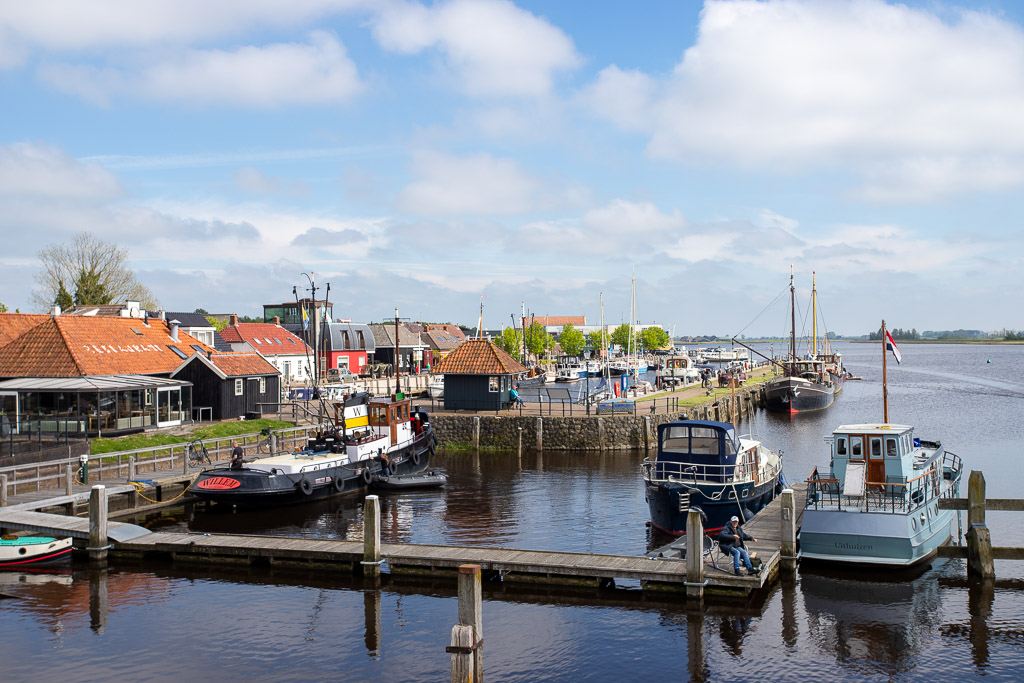 De haven van Zoutkamp